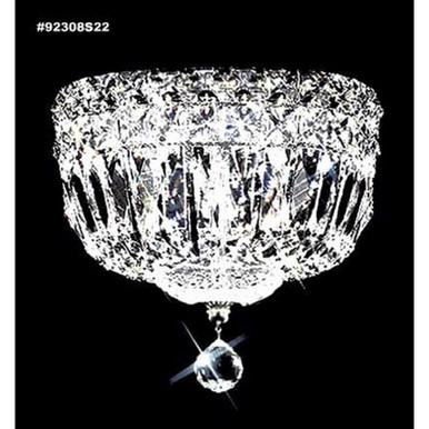 Prestige 3 Light 8 Inch Wide Flush Mount by James Moder - 92308