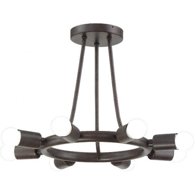 Palmers Lawns 8 Light 15 Inch Wide Flush Mount by Bailey Street Home - 49-BEL-1083732