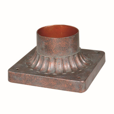 Post Mount Pier Accessory for Post Lamp by Vaxcel - T0019