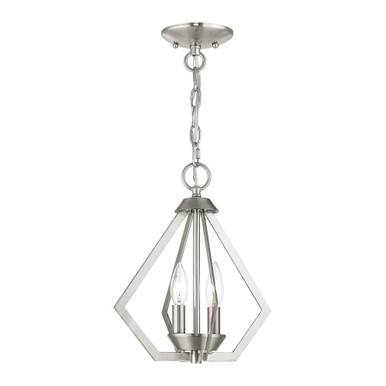 Prism 2 Light Mini Chandelier by Livex - 40922