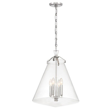 Jersey Field 4 Light Pendant 22.5 Inch Tall and 18 Inch Wide by BSH - 49-BEL-1366173