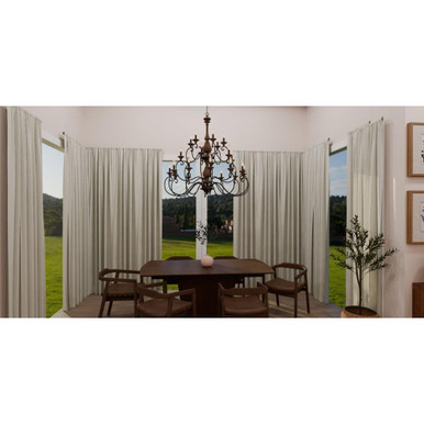 Brampton Hollies 24 Light Oversized Chandelier by Bailey Street Home - 71-BEL-1809257
