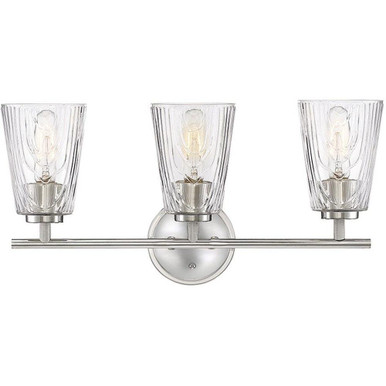 Westwood 3 Light Vanity Light by Designers Fountain - d201m-3b-pn