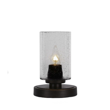 Luna 1 Light Table Lamp 8 x 5.5 Inches by Toltec  51-DG-300 - 51-DG-300