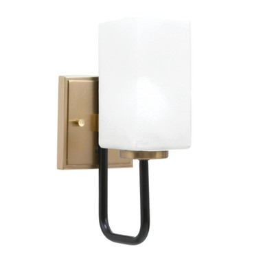 Sandia 1 Light Wall Sconce 11.25 Inch Tall and 3.5 Inch Wide by Toltec - 6221-1125-35