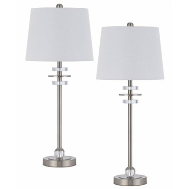 Sitka 1 Light Buffet Lamp (Set of 2) 28.5 x 12 Inches by Cal - BO-309BF-2