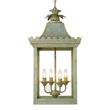 Greenway Firs 4 Light Large Pendant by Bailey Street Home - 170-BEL-2942278