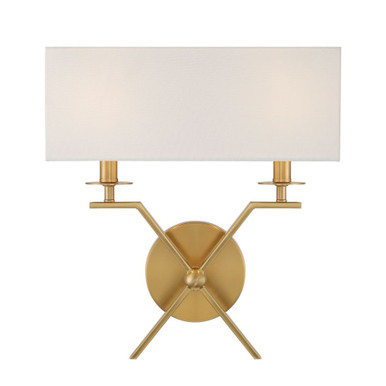 Arondale 2 Light Wall Sconce by Savoy House - 9-3305-2