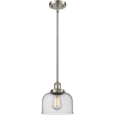 Large Bell 1 Light Pendant 8 x 10 Inches by Innovations  - 916-1S-SN-G74