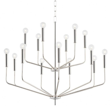 Bailey 15 Light Oversized 2 Tier Chandelier by Mitzi - H516815
