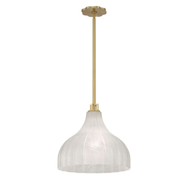 Layton 1 Light Pendant 13.75 Inch Tall and 15 Inch Wide by Crystorama - LAY-305-LG