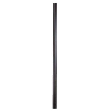 Accessory Smooth Round Post 2.5 Inches Wide by 96 Inches High by Acclaim - 3588BK