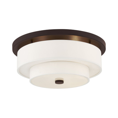 Meridian 4 Light 17.75 Inch Wide Flush Mount by Livex - 50865
