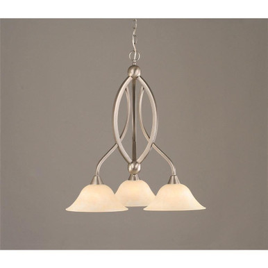 Bow 3 Light Medium Chandelier by Toltec 263-21752675 - 263-21752675