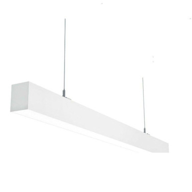 LIN 30W LED Linear Pendant 3.25 Inch Tall and 48 Inch Wide by Jesco - KIT-PLINDI4FT