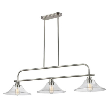 Annora 3 Light Island/Billiard 52 Inch Wide by 84.75 Inch High by Z-Lite - 428LI