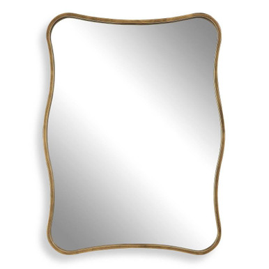 Merton Cedars Curvy Vanity Mirror 36.25 Inch Tall and 27.5 Inch Wide by BSH - 208-BEL-5089138