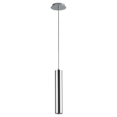 Idol 5.1W 1 LED Pendant 18.5 Inch Tall and 2.75 Inch Wide by Oxygen - 3-635