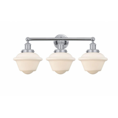 Oxford 3 Light Vanity Light 24.5 Inch Wide by Innovations - 616-3W-G53