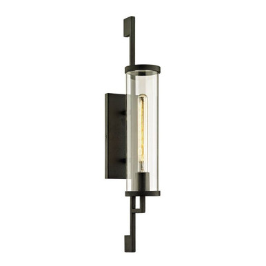 Park Slope 1 Light Outdoor Wall Mount 26 Inch Tall by Troy - B6462-FOR