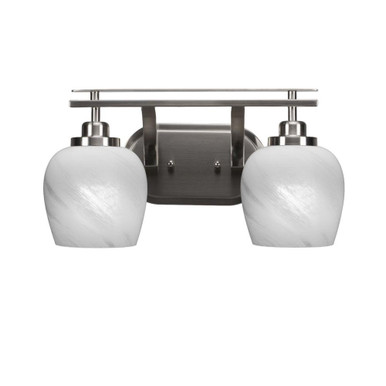 Odyssey 2 Light Vanity Light 17 Inch Length by Toltec - 2612-BN-4810