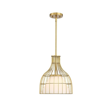 Evensong 1 Light Pendant 14.75 Inch and 12 Inch Wide by Designers Fountain - D340M-12P