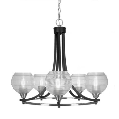 Paramount 5 Light Medium Chandelier by Toltec 3405-242225 - 3405-242225
