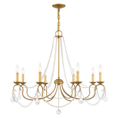 Pennington 8 Light Large Chandelier by Livex - 6518