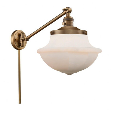 Oxford 1 Light Swing Arm Wall Sconce 20 Inch Length by Innovations - 237-G54