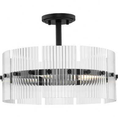 Seville 4 Light Large Pendant by Progress - P500456