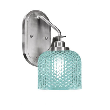 Odyssey 1 Light Wall Sconce 12.5 Inch Tall and 6 Inch Wide by Toltec - 2611-46-1