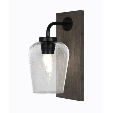 Oxbridge 1 Light Wall Sconce 12 Inch Tall by Toltec - OX1_1771_WS525B