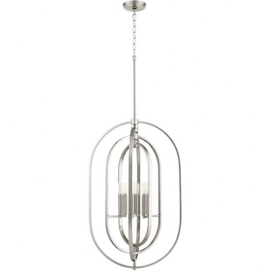 6 Light Large Oval Pendant by Quorum - 8610-6