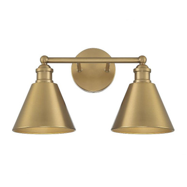 2 Light Vanity Light 17 Inch Wide by Meridian - M80063