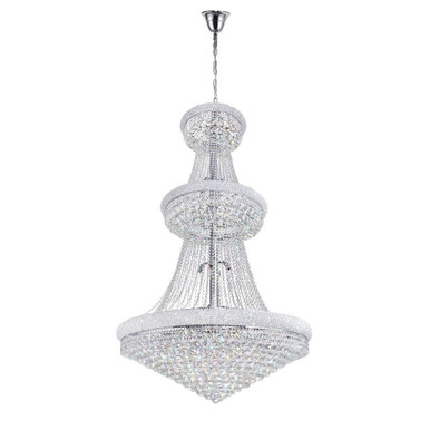 Empire 38 Light Chandelier with Chrome Finish by CWI  - 8001P42C