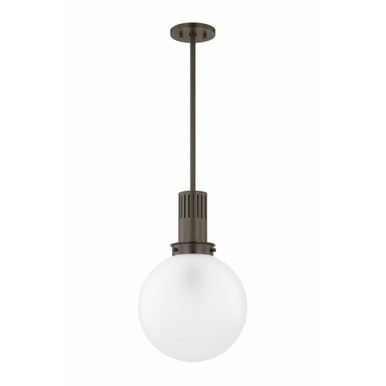 Tobias 1 Light Medium Pendant 11.75 Inch Wide by Troy - F4612