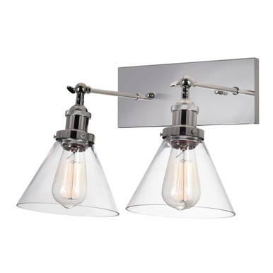 Eustis 2 Light Wall Sconce by CWI - 9735W15-2