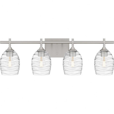 Lucy Four Light Vanity Light by Quoizel - LCY8629BN