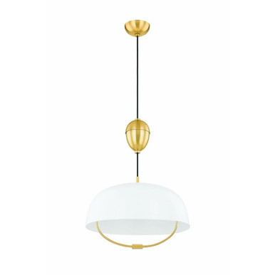 Liliana 1 Light Large Pendant by Mitzi - H925701-AGB/SWH