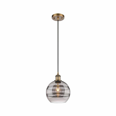 Rochester 1 Light Small Cord Hung Pendant 9.88 Inch Tall by Innovations - 516-1P-G556-8