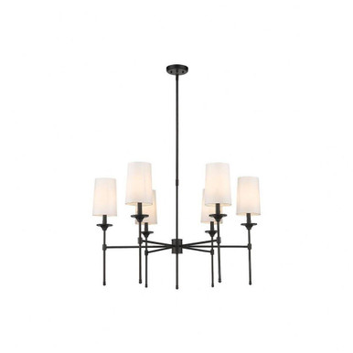 Eaton Mews 6 Light Oversized Chandelier by Bailey Street Home - 372-BEL-1113081