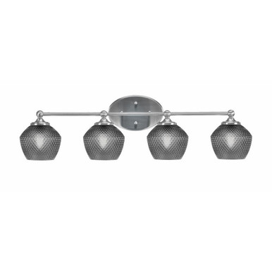 Capri 4 Light Bath Bar 9 Inch Tall and 31.5 Inch Length by Toltec - 5914-46-2
