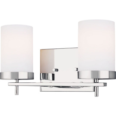 Zire 2 Light Vanity Light 14 Inch Wide by Visual Comfort Studio - 4490302