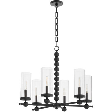 Lee Boulevard 6 Light Large Chandelier by Quorum 660-6 - 660-6