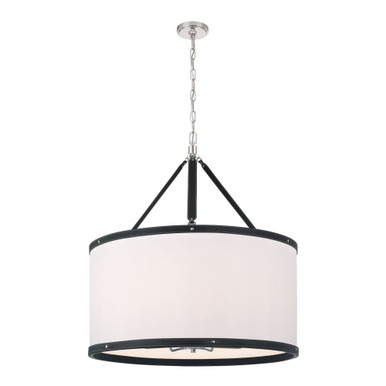 Callahan 8 Light Pendant 31.75 Inch Tall and 28 Inch Wide by Crystorama - CAL-2408