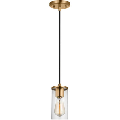 Zire 1 Light Mini Modern Pendant by Visual Comfort Studio - 6190301-854