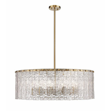 Glacier 12 Light Pendant 12 x 32.5 Inches Wide by Z-Lite - 1943P32