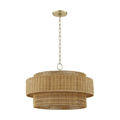 Danica 4 Light Large Pendant by Mitzi - H854704-AGB