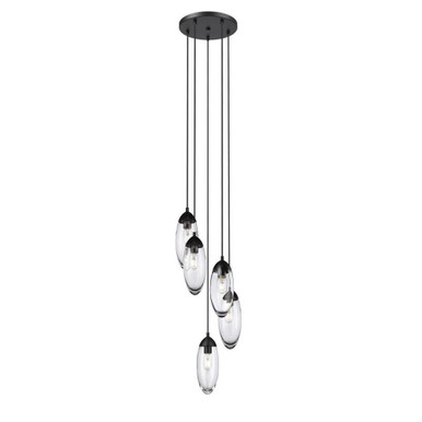 Birchfield Covert 5 Light Chandelier 12 Inches Tall and 12 Inches Wide by BSH - 372-BEL-1332935