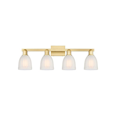 Brookfield 4 Light Bath Vanity 11 Inch Tall and 33 Inch Wide by Innovations - 716-4W-G441